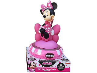 Minnie mouse - 3D lampa Minnie 25 cm WD21657