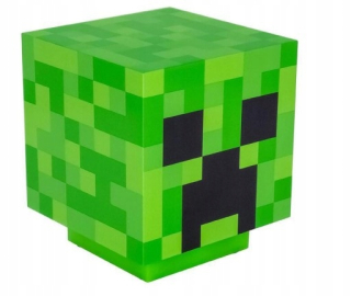 Minecraft - 3D Minecraft CREEPER lampa s originálnym zvukom
