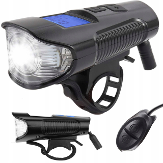 LED bicykel s meračom a rohom 60