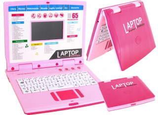 Laptop 65 výukových programov pre deti USB PL