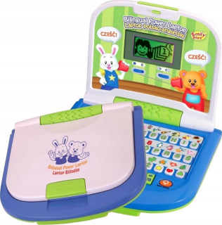 INTERAKTÍVNY DVOJJAZYČNÝ LAPTOP POL ANG SMILY PLAY