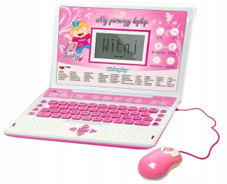 Vzdelávacie laptop 120 funkcia hovorí Polish English