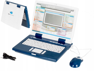 VZDELÁVACÍ LAPTOP PRE DETI 65 USB PROGRAMOV PL
