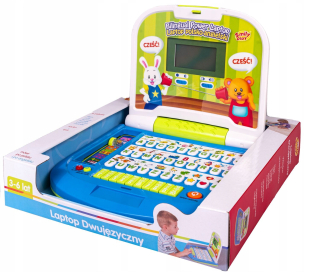 VZDELÁVACIE notebook pre deti Ang-Pol Smile PLAY