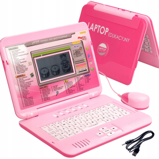 Vzdelávacie laptop pre dievčatá PL / ang 160 opcií