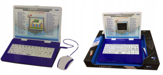 Laptop vzdelávacie USB PL Farebná obrazovka 53 Program