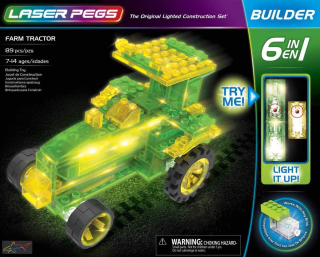 Stavebnica - LASER PEGS 6v1 61011 Poľnohospodárske traktory