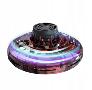 FLYING FIDGET SPINNER BUMERANG UFO LED