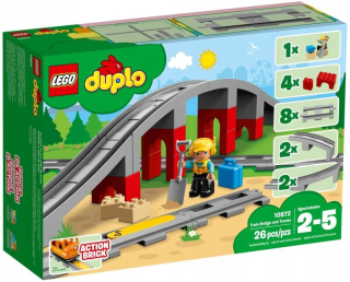 Stavebnica - Lego Duplo 10872 ŽELEZNIČNEJ A viaduktu