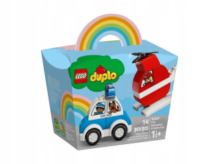 Stavebnica - Lego Duplo 10957 hasičskú vrtuľník a rádio