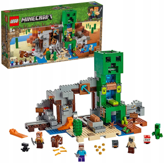 Minecraft - Lego 21155 Minecraft - Creeper baňa - nový