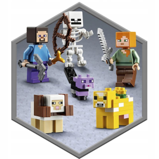Minecraft - LEGO 21169 Minecraft prvé dobrodružstvo LG-21169