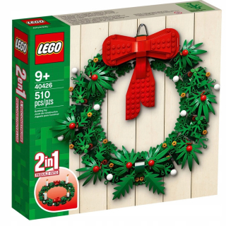 Stavebnica - LEGO 40426 Vianočný veniec 2in1