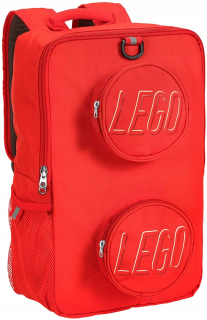 Školský batoh - LEGO 510053 LEGO BRICK BUDING 2 RED 18L