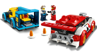 Stavebnica - Lego 60256 City pretekárskych vozidiel