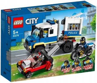 Stavebnica - Lego 60276 policajné auto Transporter Auto