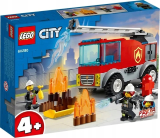 Stavebnica - LEGO 60280 FIRE AUTO s rebríkom požiarnej brigády