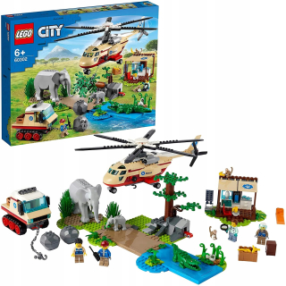 Stavebnica - Lego 60302 City na záchranu voľne žijúcich živočíchov