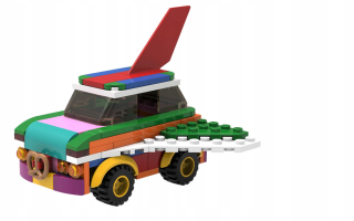 Stavebnica - LEGO 6387808 Lietajúce auto prestavať