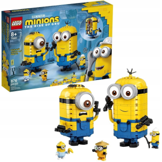 Stavebnica - 75,551 LEGO tehly a Minionki z hniezda