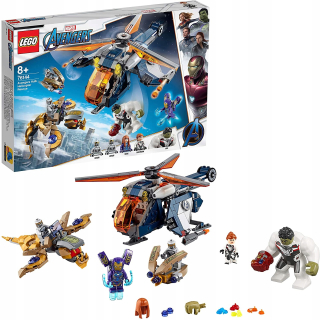 Stavebnica - 76144 LEGO Super Heroes Hulk FALL vrtuľníka
