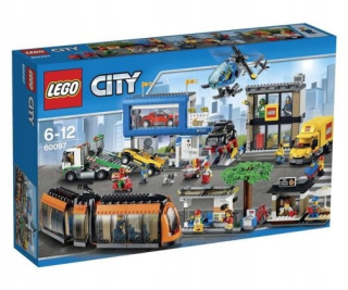 Stavebnica - Lego City 60097 UNIKÁTNE Novomestská štvorcových blokov