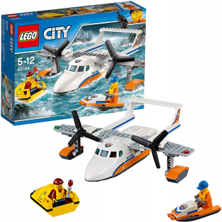 Stavebnica - Lego City 60164 Seaplane Lietadlá Záchranný NEW