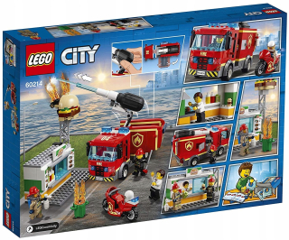 Stavebnica - Lego City 60214 Hasičský voz Hasiči požiar