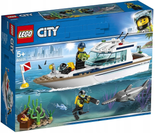 Stavebnica - LEGO CITY 60221 Yacht