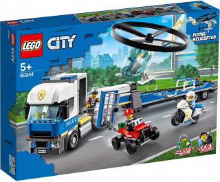 Stavebnica - LEGO CITY POLICE TRUCK 60244 LAWETA TIR