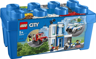 Stavebnica - LEGO CITY POLICE policajnej stanici 60270 BOX