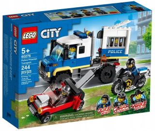 Stavebnica - LEGO CITY POLICE CONVOY 60276 Autotransporter 5+