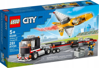 Stavebnica - LEGO CITY 60289 Predvádzací prúdový transportér