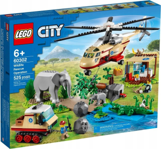 Stavebnica - Lego City 60302 na záchranu voľne žijúcich živočíchov