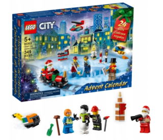 Stavebnica - Lego City 60303 Adventný kalendár Svätý 2021