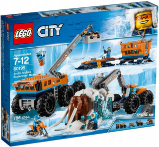 Stavebnica - Lego City Building Blocks 60195 Arctic Mobile Základné