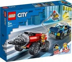 Stavebnica - Lego mestská polícia a vŕtací stroj