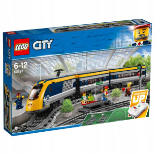 Stavebnica - Lego City Osobný vlak Building Blocks 60197