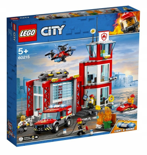 Stavebnica - Lego City Fire remízou 60215