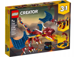 Stavebnica - LEGO CREATOR DRAGON 3W1