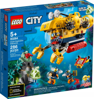 Stavebnica - Lego City 60264 Podvodné loď Ocean vedci