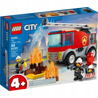 Stavebnica - Lego City 60280 Hasičský voz s rebríkom