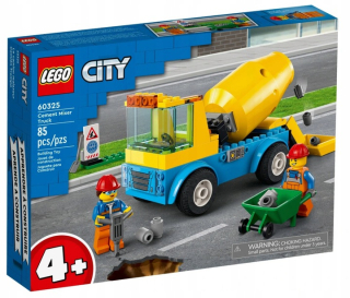LEGO City 60325 Autodomiešavač betónu
