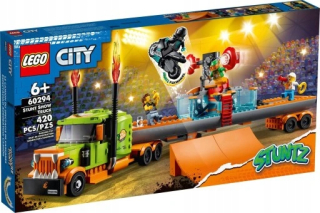 Stavebnica - Lego City - kaskadérske 60294 truck