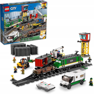 Stavebnica - Lego City nákladný vlak 60198