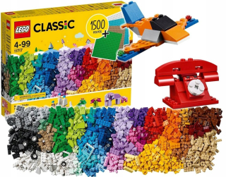 Stavebnica - Lego Klasické stavebné bloky Pads dlaždice set 11717