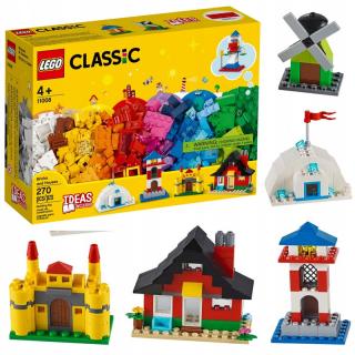 Stavebnica - Lego Classic - Blocks a chaty (11008) - Budovy
