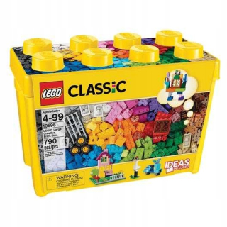 Stavebnica - Creative Classic LEGO bloky veľký box 10698