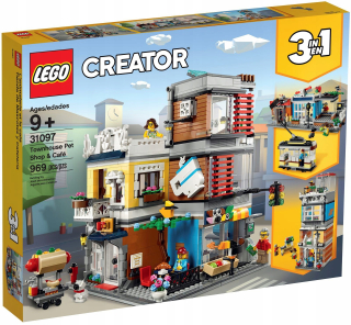Stavebnica - Lego Creator Pet Store and Cafe 31.097