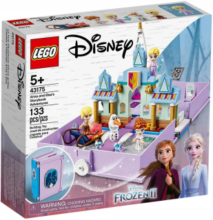 Stavebnica - LEGO DISNEY FROZEN 43175 Land of Ice Book Elzy